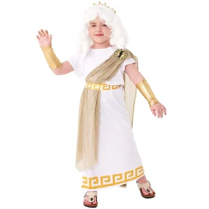 Halloween Style Children’s Day Role Play Ancient Greek Mythology Zeus Costume for Boys Cosplay Performance