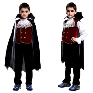 Halloween Vampire Costume for Boys and Children