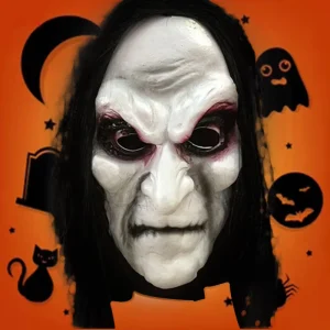 Halloween Zombie Cosplay Mask for Theme Parties