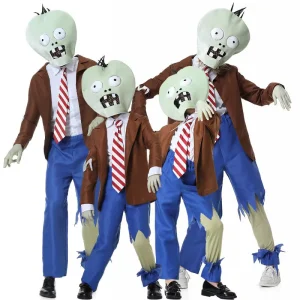Halloween Zombie Sprain Costume for Adults and Children