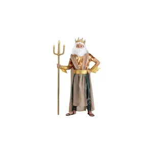 Halloween children’s limited edition costume for role playing as the god Poseidon