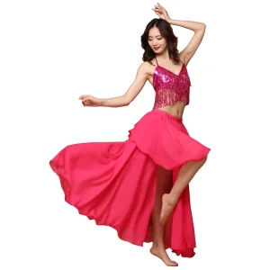 Handmade Belly Dancing Sets Halloween Costumes for Women Stage & Dance Wear