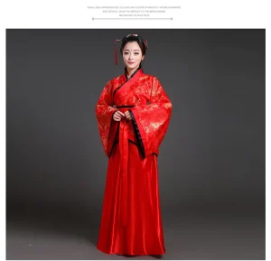 Hanfu Chinese Dance Costume Traditional Clothing Women’s Stage Dress