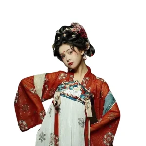 Hanfu Stage Wear Hot Tradicional China Long Sleeve Dress Dancer Outfit Traditional Chinese Cosplay Costumes for Women