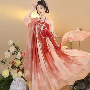 Hanfu Traditional Chinese Dress Cosplay Performance Stage Costume Embroidered Ethnic Style