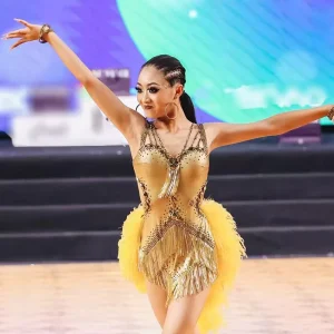 High End Customized Professional Latin Dance Costume Dance Dress for Women Stage Dance Wear Dress Ballet Performance Wear