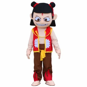 High Quality Customized Cartoon Character Mascot Clothing Party Mascot Clothing TV Movie Nezha Character Mascot Costume