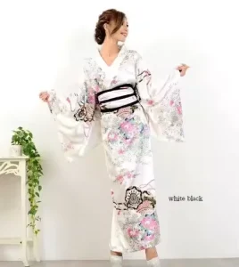 High Quality Japanese Kimono Traditional Bathrobe Animation Performance Suit Stage Performance Cloth Role Playing Wear