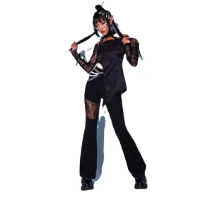 High Quality Rock Music Dancer Cospaly Jazz Dance Costume for Adult Kid Carnival Party Anime