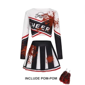 High Quality School Cheerleader Outfit Stage Performance Dress Team Competition Cosplay Costume