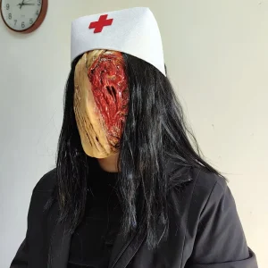 Horror Ghost Monster Latex Mask for Halloween Masquerade Parties