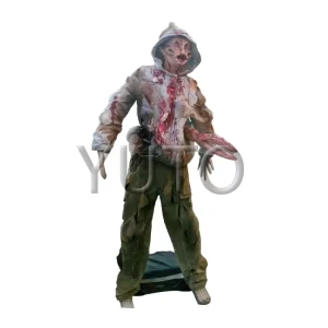 Horror Mummy No.2 Zombie for Haunted House Decoration Halloween Animated Props