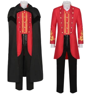 Hot New Men’s Coat Medieval Retro Long Punk Jacket for Cosplay