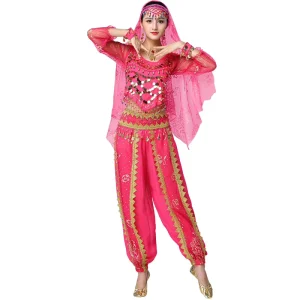 Indian Performance Costumes Festival Belly Dance Clothes