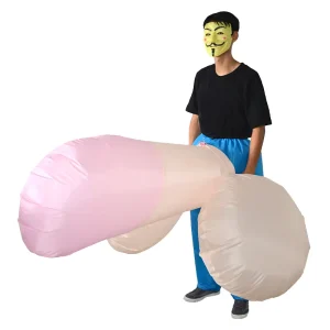 Inflatable Adult Penis Mascot Costume for Men