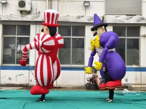 Inflatable Chubby Clown Costume for Parade Stage Performance and Outdoor Procession