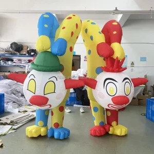 Inflatable Clown Costume Balloon Walking Acrobat Costume for Stage Performance