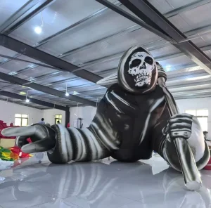 Inflatable Death God Skeleton Skull Halloween Devil Monster Character