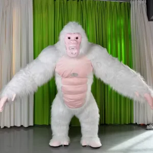 Inflatable Giant Gorilla Mascot Costumes for Adult for Party for Business Halloween Activity