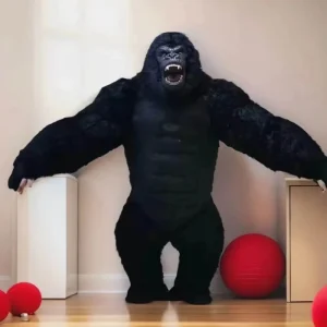 Inflatable Gorilla Mascot Costume Custom Anime Cosplay Mascot Theme Fancy Dress Carnival