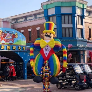 Inflatable PVC Clown Costume with Blower 3.5M