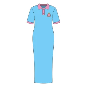 Iota Phi Lambda Sorority Formal Knitted Polo Dress