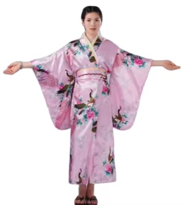 Japanese Traditional Women’s Formal Yukata Anime Cosplay Photography Kimono Stage Performance Costume