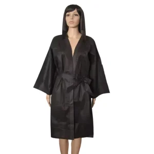 Junlong Disposable Japanese Kimonos Uniforms for Beach Kimonos Bath Robe Kimonos Ladies Long Sleeves