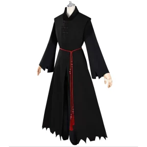 KPOP Demon Hunters Anime High School Uniform Outfit Black Saja Cosplay Suit