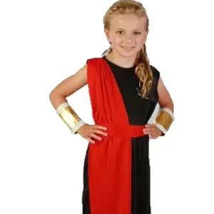 Kids Ancient Egyptian Roman Greek Toga Shawl Caesar Fancy Dress Costume