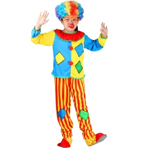 Kids Clown Costume Set for Boys and Girls