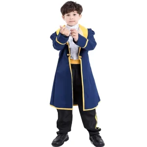 Kids Emperor King Prince Costume, Anime Cosplay