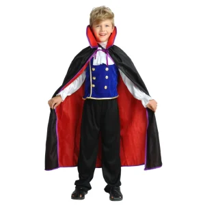 Kids Gothic Vampire Halloween Cosplay Costume