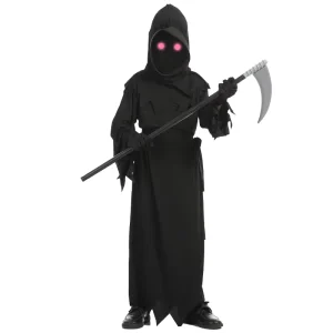 Kids’ Grim Reaper Ghost Costume for Halloween Cosplay