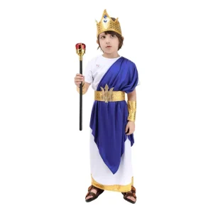 Kids’ Poseidon Costume Halloween Party Cosplay Outfit