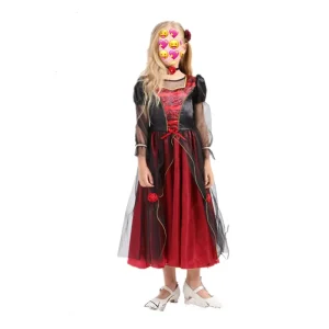 Kids Vampire Fancy Dress Halloween Party Costumes HPSC 0061