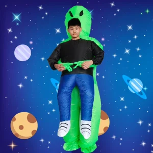 Kids and Adult Ghost Inflatable Halloween Costume