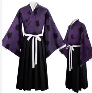 Kokushibo Tsugikuni Michikatsu Anime Kimono Cosplay Costume