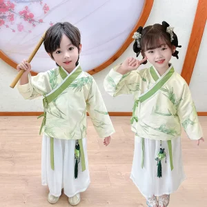 Leaf Design Hanfu Modern Dress Song Dynasty Hanfu