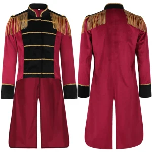 Long-Sleeved Gentleman Tailor Halloween Circus Performance Costume