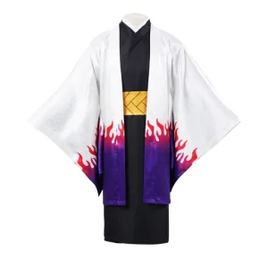Love Baby Adults Anime Kimono Halloween Party Cosplay Costumes Kagaya Ubuyashiki Outfits Polyester Custom Size
