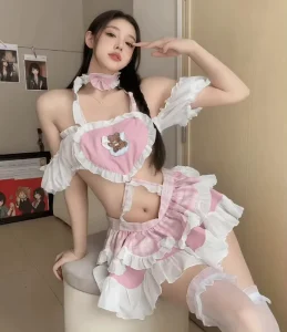 Maid Costume Lovely Princess Dress Lolita Maid Lingerie
