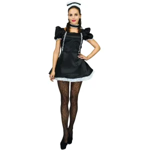 Maid Halloween Cosplay Clothing Role Play Costume for Adult Women
