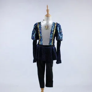 Man Unique Style Leotard Stage Performance Costumes Unitard Dance Wear