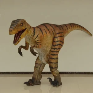 Manufacturer Animatronic Dinosaur Costume with Visible Legs for Park Shows