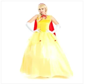Medieval Court Princess Fairy Tale Costume Dress for Halloween