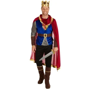 Medieval King and Prince Adult Carnival Costume Set