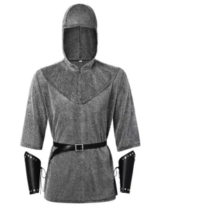Medieval Knight Templar Cosplay Costume Shirt Medieval Renaissance Outfits Suit Movie Cosplay Vintage Retro Role Play Party