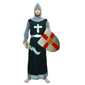 Medieval Roman Warrior Halloween Cos Dress Cosplay Medieval Knight Costume for Adult Men