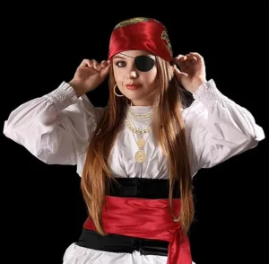 Medieval Victorian Fancy Dress Renaissance Pirate Cosplay Costume for Halloween Perfect As a Princess Character